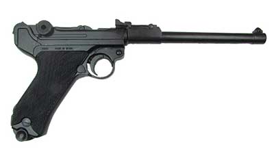Replica Denix German Luger Lange Pistole 08 Artillery Model Non-Firing Replica