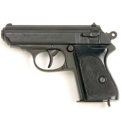 Replica Bond Black Finish Semi Automatic Pistol Non-Firing Gun