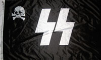 SS Nazi Flags