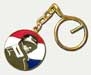 General George S. Patton Jr. Keychain / Key Fob