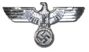 ADOLF HITLER NAZI PARTY EAGLE PLAQUE